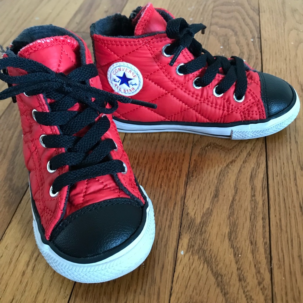Cutest Converse High Tops!  Infant size 7.